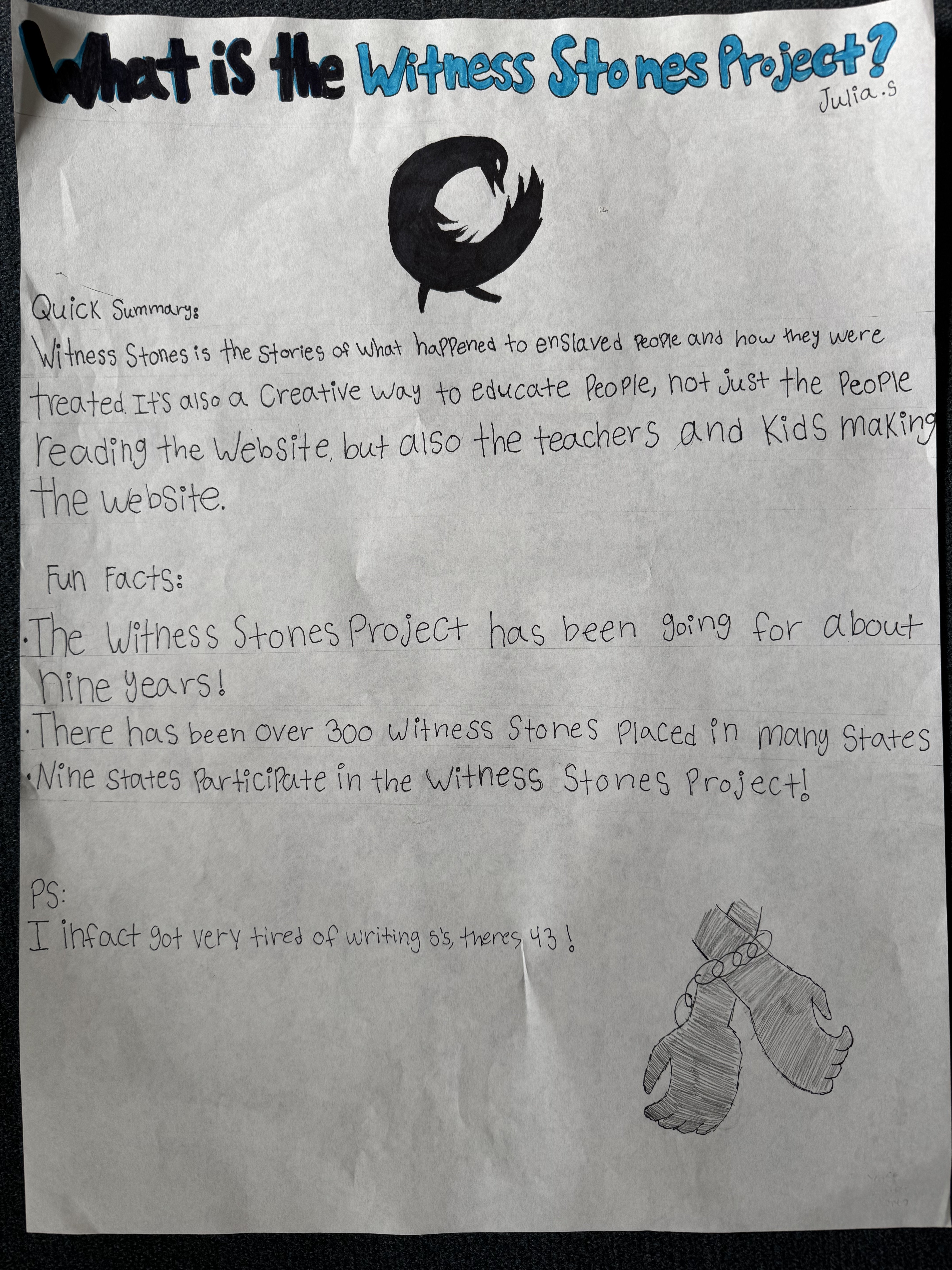 Student poster